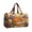 A |#2, variant on Hippie Van Quilted Duffle Bag, Boho Retro Vintage Floral Weekender Bags for Women Travel, Artistic Patchwork Overnight Bag (18*9*9inch, F)