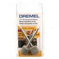 Dremel 520-02 1/2-Inch Silicon Carbide Impregnated Wheels (2 Pack)