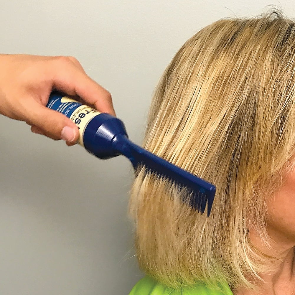 Waterless Comb & Shampoo Set Quickly & Easily Clean Hair No Rinsing Required