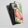 thumbnail image 5 of Flamingo For All iPhone Series Protective Phone Case Tropical Pink Green, 5 of 7