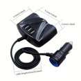 thumbnail image 4 of CHOK 120W 3-Port Car Charger Adapter - 12V/24V Splitter Lighter with 5V 3.1A Output Power  3 USB Ports  and Quick Charging Capability for Multi-Device Charging on the Go, 4 of 7