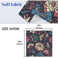 thumbnail image 7 of Vintage Floral Print Cloth Napkins Set of 4, Ultra Soft Machine Washable Dinner Napkins for Family Dinners Weddings Kitchen Dinner Tableation 20X20 Inch Decor Gift, 7 of 7