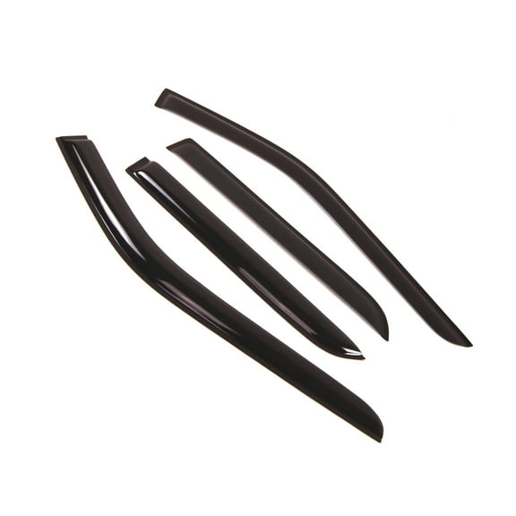 TuningPros Outside Mount Window Visor Deflector Smoke Tinted 4 Pcs Set For 2011-2016 Ford Explorer