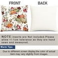 thumbnail image 6 of Fall Pillow Covers 20x20 inch,Thanksgiving Pumpkin Velvet Decorative Throw Pillows Set of 2,Autumn Pillow Cases Decoration for Home Couch(20-20), 6 of 6