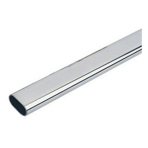 Tubo Closet Ovalado 1.22M Cromado Handyhome 4300 HANDYHOME 4300