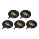 thumbnail image 4 of 5pcs Black Gold Balloons Safe NonToxic Cute Style Party Decoration for Girls Boys, 4 of 5