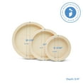 thumbnail image 4 of Circle Wood Panel 12-1/8 inch Diameter, Pack of 3 Round Canvas Boards, Unfinished Wooden Trays for Crafts & Painting, by Woodpeckers, 4 of 7