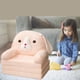 thumbnail image 4 of ¡Oferta! Decoración del hogar, funda de sofá, sillón plegable de felpa para niños, 2 en 1, con dibujos animados, para sala de estar y dormitorio, sin relleno. ¡Oferta!, 4 of 4