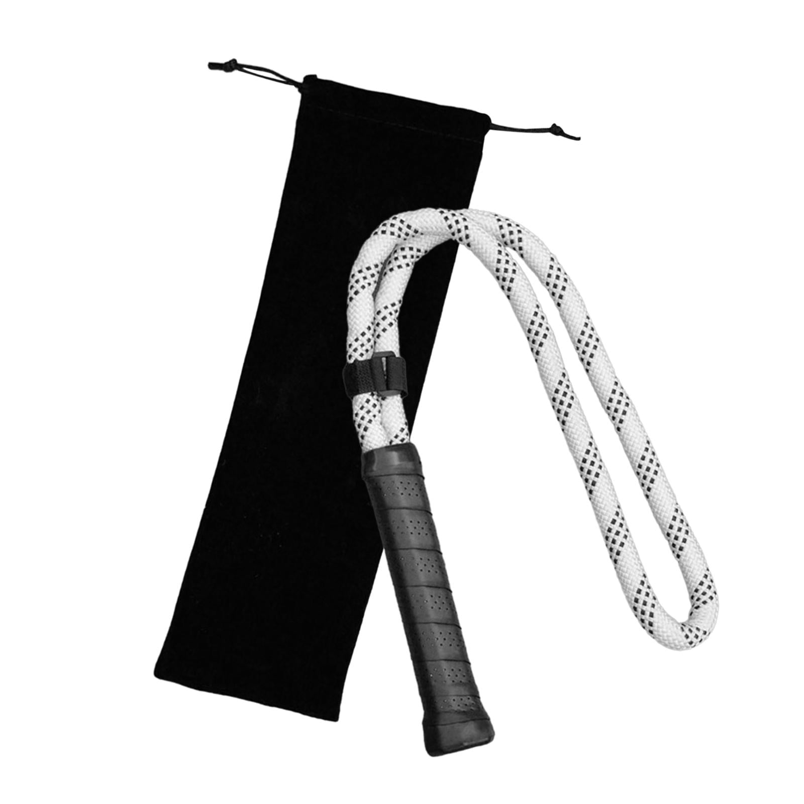 GARENDE Tennis Swing Rope Comfortable Grip Tempo Auxiliary Tool Tennis Serve Trainer white