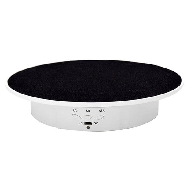 Qarigey Soporte de exhibición giratorio eléctrico ABS Universal alimentado por carga USB recargable zapatos de alta resistencia Ropa, zapatos y accesorios Miscelánea tipo 5 Qarigey AP012751-05