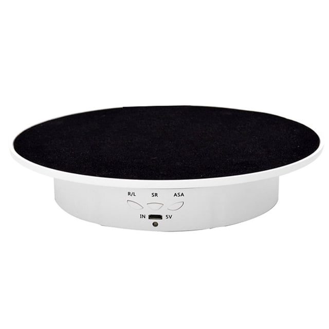 Qarigey Soporte de exhibición giratorio eléctrico ABS Universal alimentado por carga USB recargable zapatos de alta resistencia Ropa, zapatos y accesorios Miscelánea tipo 5 Qarigey AP012751-05