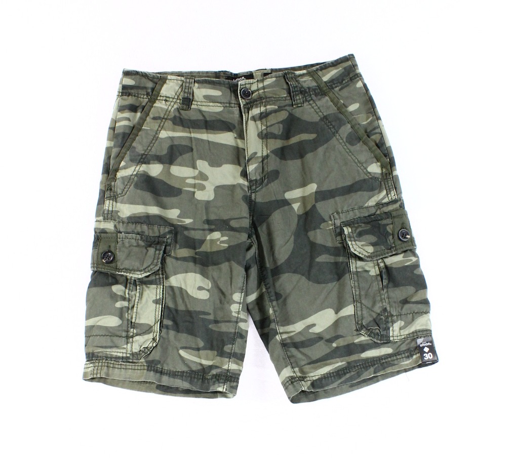 mens army fatigue cargo shorts