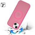 thumbnail image 6 of XPM for Google Pixel 10 Pro Fold Phone Case, MagSafe Compatible Case Hybrid Soft TPU Bumper Hard Translucent Matte Back Slim Shockproof Cover for Pixel 10 Pro Fold (Hot Pink), 6 of 11