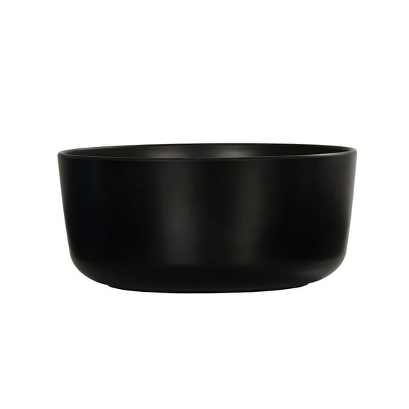 Cal Mil Oslo Melamine Black Bowl, 10 inch Dia. x 4.5 inch Height -- 6 per case.
