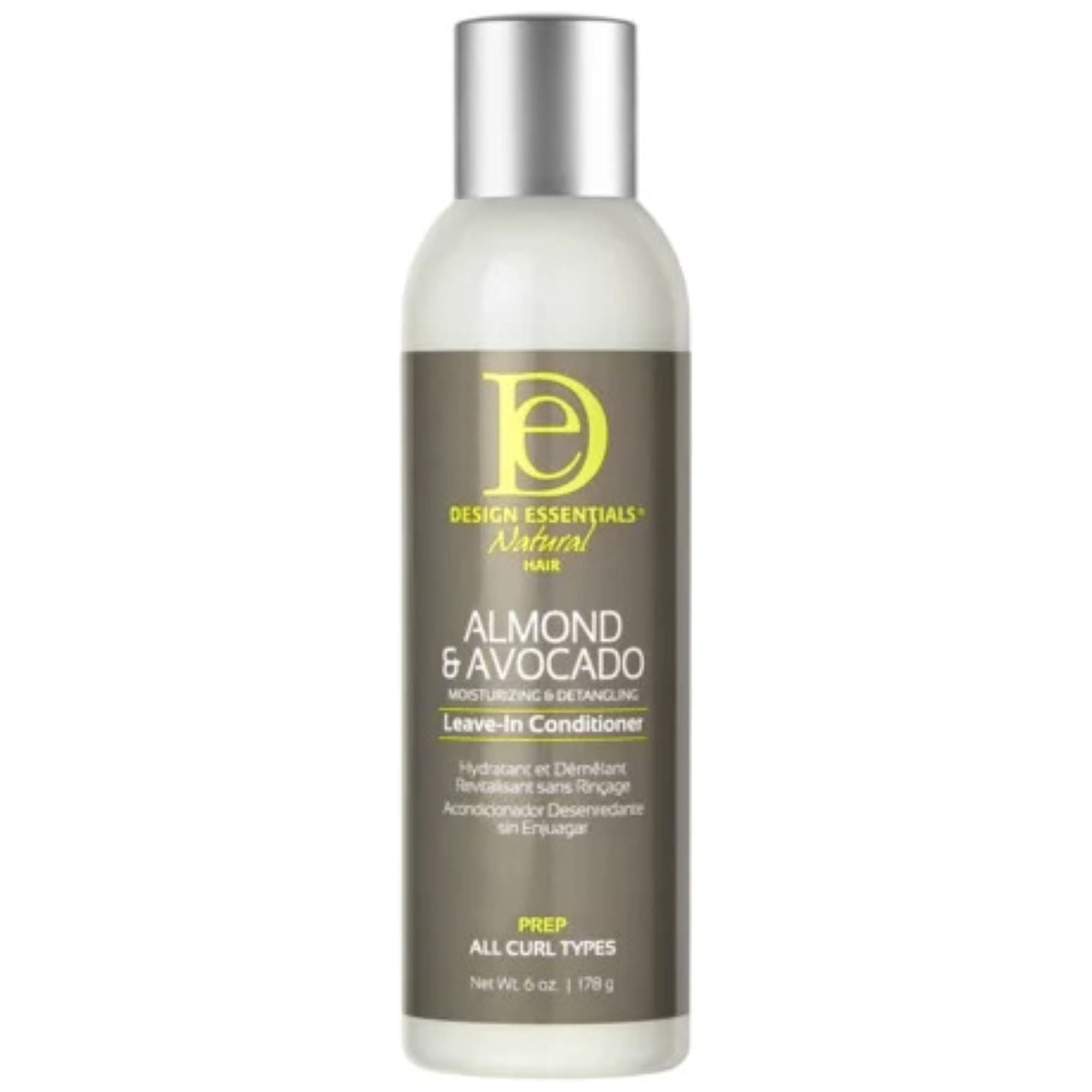 Design Essentials Almond Avocado Moisturizing Leave in Conditioner 6oz., Unisex