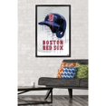 thumbnail image 2 of MLB Boston Red Sox - Drip Helmet 20 Wall Poster, 22.375" x 34", Framed, 2 of 3
