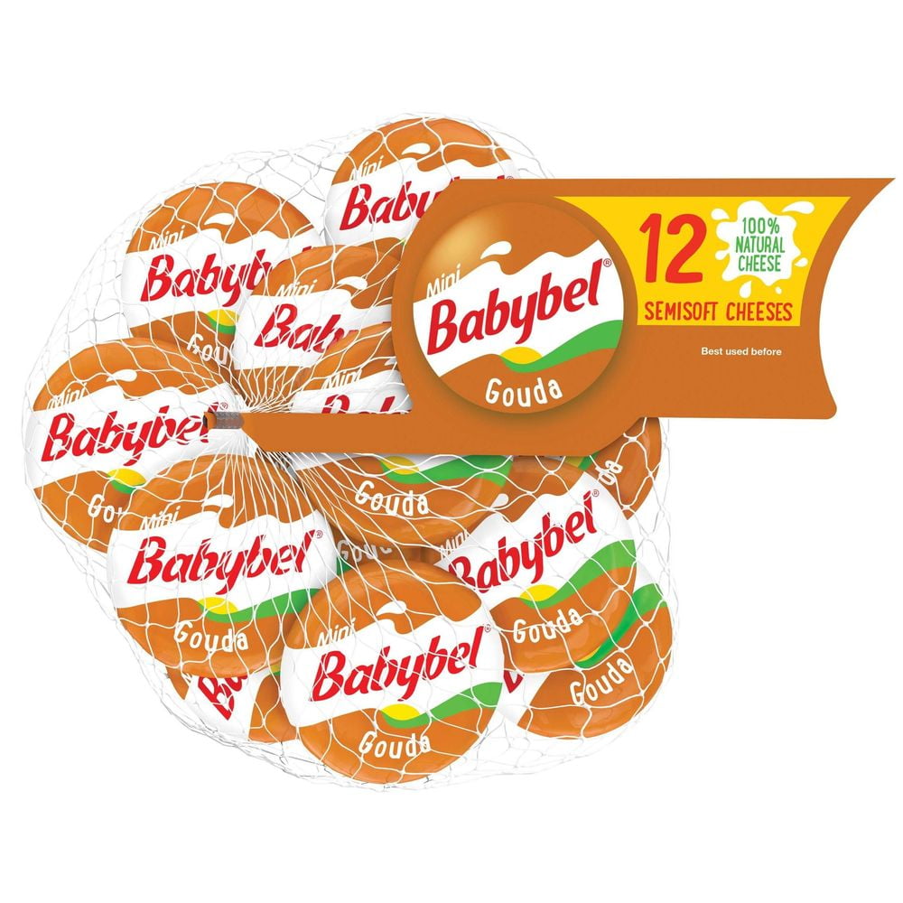 Minis Babybel Gouda Cheese Snack, 21 G 144 per Case