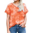 thumbnail image 1 of T-shirt à Manches Courtes et Col Rond pour Femmes, 1 of 2