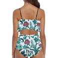 thumbnail image 3 of Womens Ruffled Bikini Swimsuit Set, 3 of 5