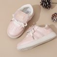 thumbnail image 5 of Willtoo Girls Cute Lace-Up Walking Sneakers Lightweight Casual Shoes with Memory Foam Breathable Walking Shoes, 5 of 7