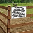 thumbnail image 3 of ILLINOIS Equine Sign activity liability warning statute horse farm barn stable, 3 of 4