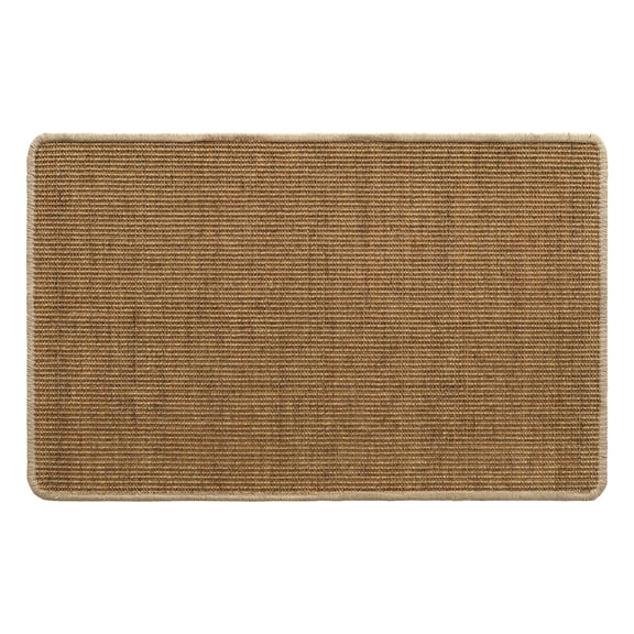 Sisal Door Mat 50x80 cm Handwoven, Heavy Duty Natural Fiber Welcome Mat for Indoor & Outdoor Use, Non Slip Entryway Rug