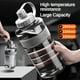thumbnail image 2 of Botella de agua grande de 2 litros con pajita, 2 l/1,5 l/1 l/0,6 l, de gran capacidad, para escuelas, gimnasios, deportes, sin BPA, para fitness, 2 of 5