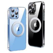 ELEHOLD for iPhone 16 Pro Max Clear Case, Compatible with Mag safe Accessory Military Grade Drop Protection Protective Shockproof Transparent Matte Slim Phone Case for iPhone 16 Pro Max,Clear