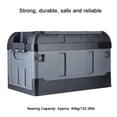 thumbnail image 4 of Organizador De Maletero De Coche, Caja De Almacenamiento Plegable De 45L Para Maletero De Coche, Organizador De Carga De 60kg/132,28Ib, Cubierta Alta, Dos Compartimentos, 4 of 7