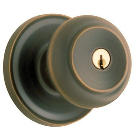 Weiser 9ga5310 109 Troy Entry Knob Lock Venetian Bronze