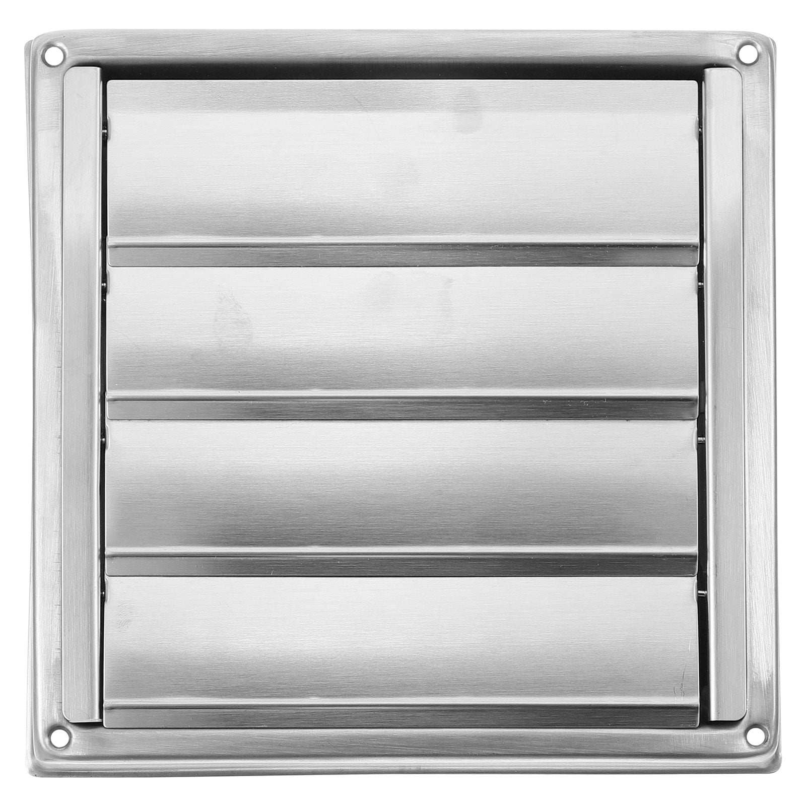 OUNONA 1 Set Stainless Steel Exhaust Vent Duct Cover Air Vent Grille Cover Exterior Wall Vent Hood