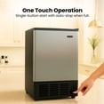 thumbnail image 2 of Whynter UIM-155 Stainless Steel Built-In Ice Maker, 2 of 8