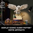 thumbnail image 3 of LEGO Harry Potter Hogwarts Icons - Collectors' Edition 76391 20th Anniversary Collectable Hedwig Owl Model, with 3 Exclusive Golden Minifigures: Dumbledore, McGonagall and Hagrid; Great Gift Idea, 3 of 7