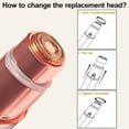 thumbnail image 2 of Replacement Heads Generation 3 for Flawless Facial Hair Remover Gen 3, Double Ring Replacement Blades for Flawless Gen 3 Device Only, 2 of 5