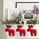 thumbnail image 5 of mfyjkho Juego de 12 adornos navideños de poliéster para árbol de Navidad. Ideales para decoración festiva., 5 of 6
