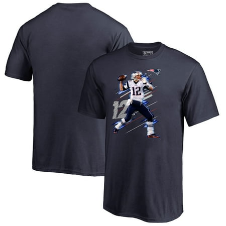 Tom Brady New England Patriots NFL Pro Line by Fanatics Branded Youth Fade Away Player T-Shirt -