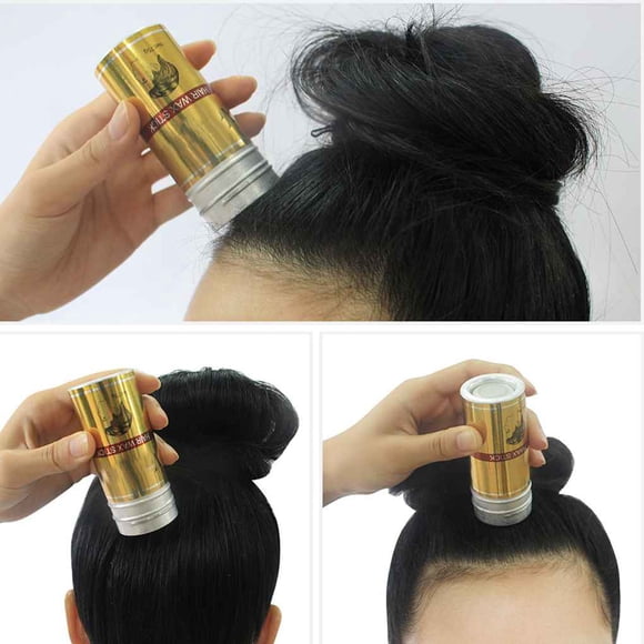 yingyy Men Women Instant Styling Pomade Stick Wax Pen Women hair wax stick Rapid Fixed Repair Frizzy Short Hair Finishing Care 75g