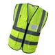 thumbnail image 1 of Chaleco de seguridad de visibilidad, neón, 3 tamaños, 2 colores para elegir - Amarillo m, tal se describe XL Amarillo, 1 of 8