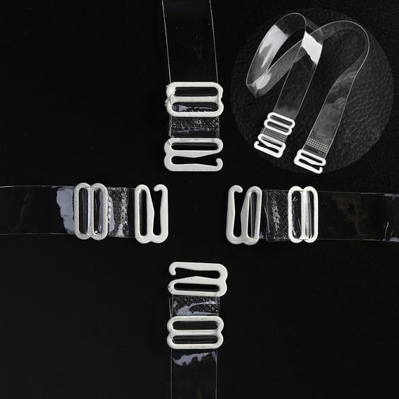 GOOHOCHY  12 Pairs See-through Bra Straps Solutions Replacements