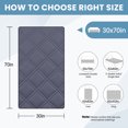 thumbnail image 2 of JIATER Waterproof Dog Bed Covers Washable Pet Bed Blanket for Sofa Bed,30x70 Gray Blue, 2 of 7