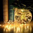 thumbnail image 5 of Guirnalda de luces de alambre de cobre Thrisdar con enchufe de 50/80/100 m, luces navideñas con destellos de estrellas, luces de hadas para fiestas de bodas y árboles de Navidad, 5 of 5