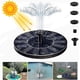 thumbnail image 1 of Fuente solar, bomba de estanque solar de 1,4 W con 4 efectos - Bomba de agua solar de altura máxima de 70 cm - Solar F, 1 of 3