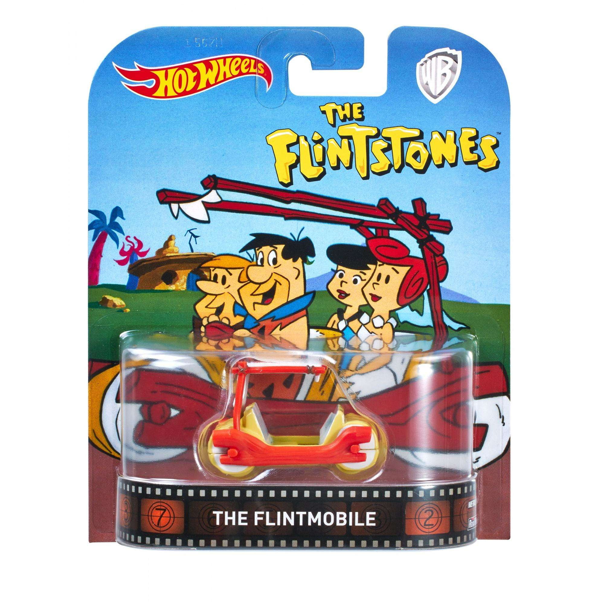 Hot Wheels Flintstone Flintmobile Diecast Car - Walmart.com.