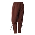 thumbnail image 6 of BLESSUME Mens Spring Summer Autumn Ankle Banded Pants Medieval Viking Navigator Trousers Renaissance Pants, 6 of 6