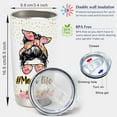 thumbnail image 5 of Mom Life Tumbler Mom Nutrition Facts Cup Mom Gifts for Mother from Daughters Sons Birthday Gifts for Mom Travel Mug Funny Gifts for Women Mama Stainless Steel 20oz, 5 of 6