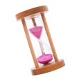 thumbnail image 4 of 10 Min Vintage Hourglass Sand Timer Sandglass Clock Home Study Room Office pink, 4 of 4