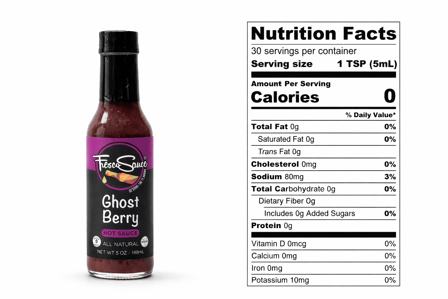 Fresco Sauce - Ghost Habanero Duet - Hot Sauce Pack