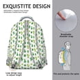 thumbnail image 5 of Durable Cactus Print Computer Backpack: Stylish Laptop Bag for School, College Campus, Work, and Travel Commuting, an Excellent Gift for Teens and Adults This Year, 5 of 6