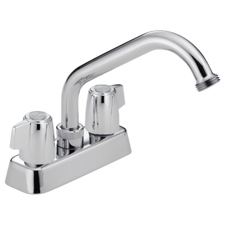Delta Classic Two Handle Laundry Faucet in Chrome (Best Laundry Sink Faucet)