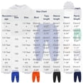 thumbnail image 3 of NAISIBABY Boys Outfit Sets, Long Sleeved Sweatshirt With Sweatpants Elastic Waist Causal 2-Piece Set Orange Size 4 T, 3 of 5
